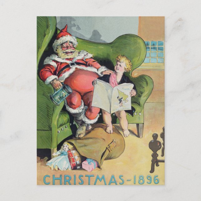 Cartão Postal Natal Antigo (Frente)