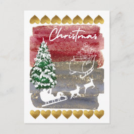 Cartão Postal Natal Antigo 