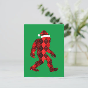 Cartão Postal Natal Bigfoot - Natal Engraçado
