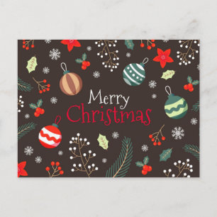 Cartão Postal Natal bonito