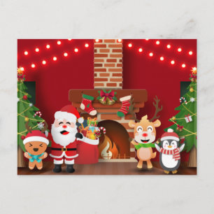 Cartão Postal Natal bonito