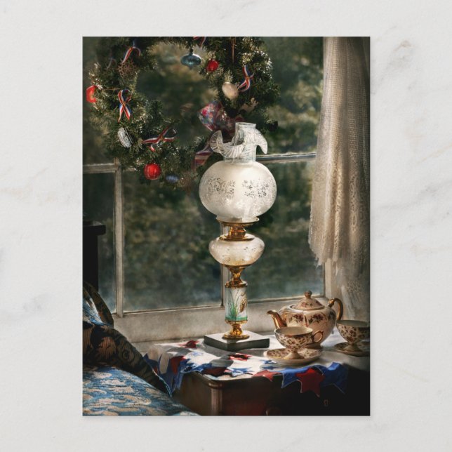 Cartão Postal Natal - Chá de Natal (Frente)