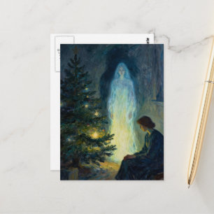 Cartão Postal Natal com o Fantasma de Você
