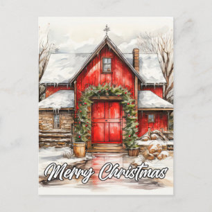 Cartão Postal Natal da Fazenda   Feriados felizes Todos