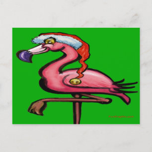 Cartão Postal Natal do Flamingo