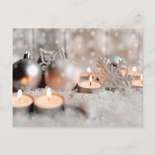 Cartão Postal Natal e Decoração Avançada (Frente)