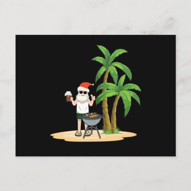 Cartão Postal Natal Em Julho (Frente)