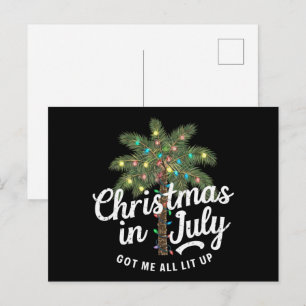 Cartão Postal Natal em julho me deixou todo aceso