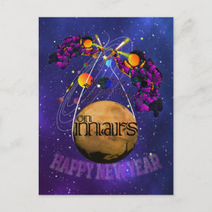 Cartão Postal Natal em MARS