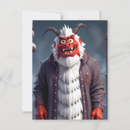 Cartão Postal Natal Krampus