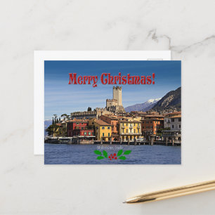 Cartão Postal Natal - Malcesine, Itália