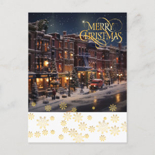 Cartão Postal Natal na cidade.