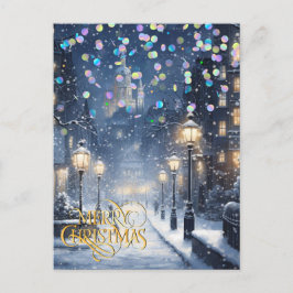 Cartão Postal Natal na cidade.