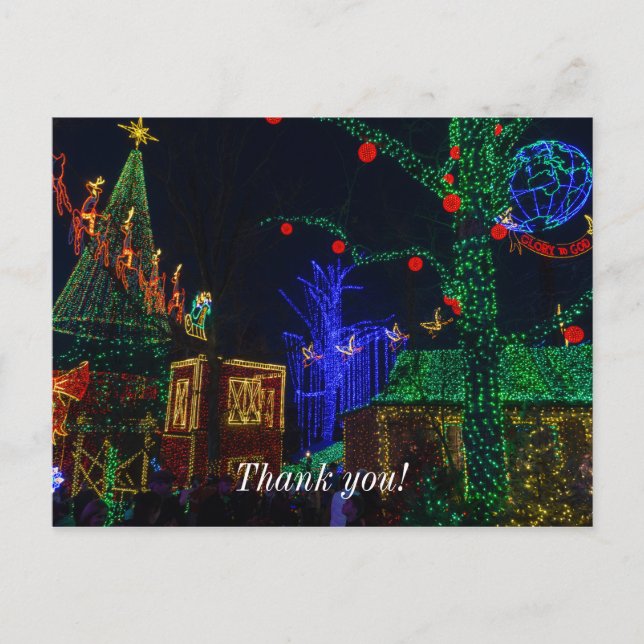 Cartão Postal Natal no Midtown (Frente)