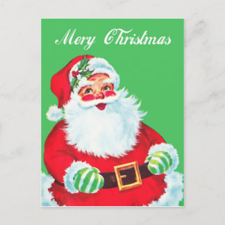 Cartão Postal Natal Papai Noel