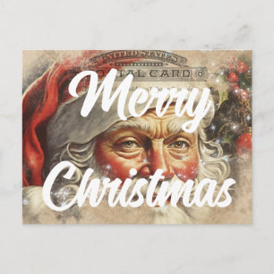 Cartão Postal Natal Retrô Feliz Natal