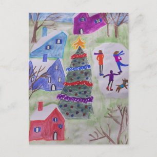 Cartão Postal Natal Village