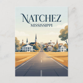 Cartão Postal Natchez Mississippi