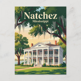 Cartão Postal Natchez Mississippi