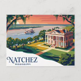 Cartão Postal Natchez, Mississippi Mississippi