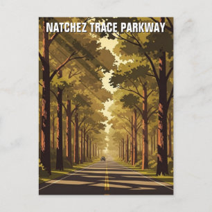 Cartão Postal Natchez Trace Parkway