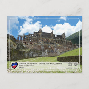 Cartão Postal National History Park-Citadel, Sans Souci, Ramiers