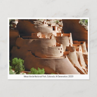 Cartão Postal National Parks USA, Cartão-postal para a passagem