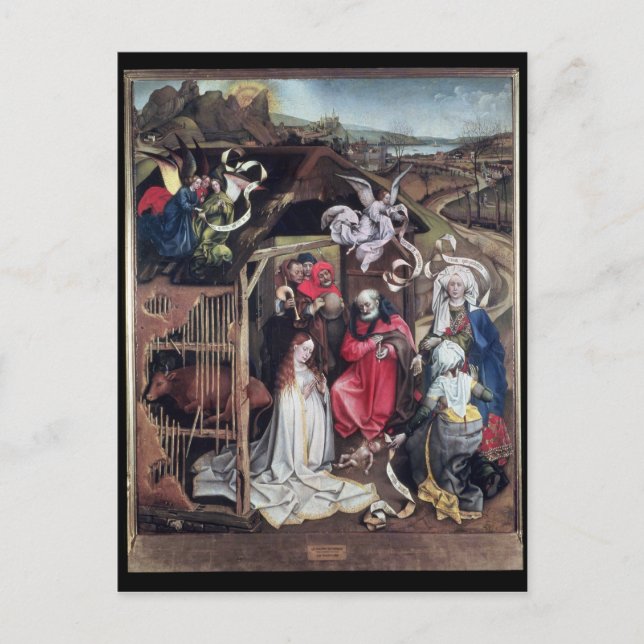 Cartão Postal Natividade, c.1425 (Frente)