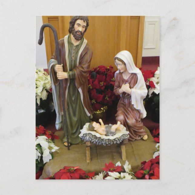 Cartão Postal Natividade da Igreja (Frente)