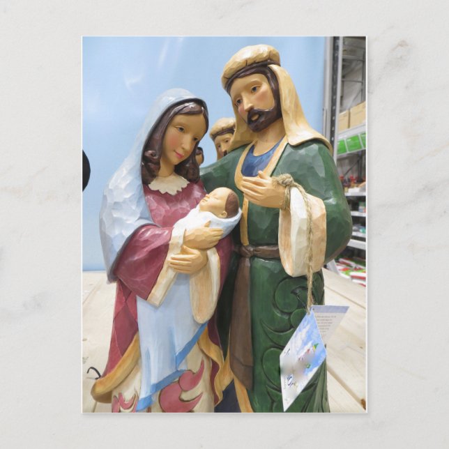 Cartão Postal Natividade Trio (Frente)