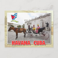 Nativos em fantasia na carruagem, Havana, Cuba