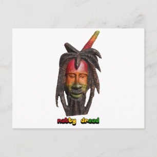 Cartão Postal Natty Dread RPapastamkos e com dreadlocks