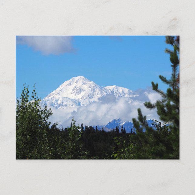 Cartão Postal Nature Alaska Denali Scenery Foto (Frente)