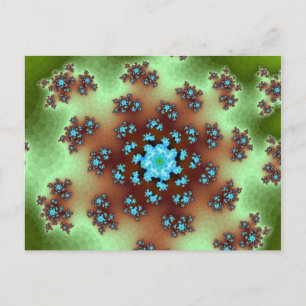 Cartão Postal Nature Floral Sprinkles