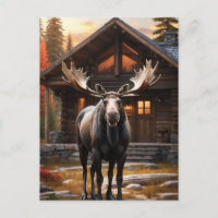 *~* Natureza Cabina AP49 Algodão Florestal MOOSE