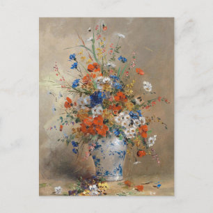 Cartão Postal Natureza-morta com flores Eugene Petit