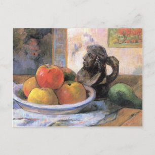 Cartão Postal Natureza-morta de frutas - Paul Gauguin