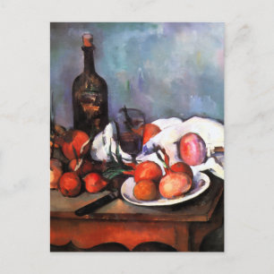 Cartão Postal Natureza-morta de Paul Cézanne