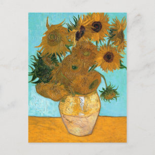Cartão Postal Natureza Morta: Girassóis - Vincent van Gogh