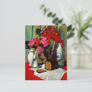 Cartão Postal Natureza Morta na Pintura Chinesa,