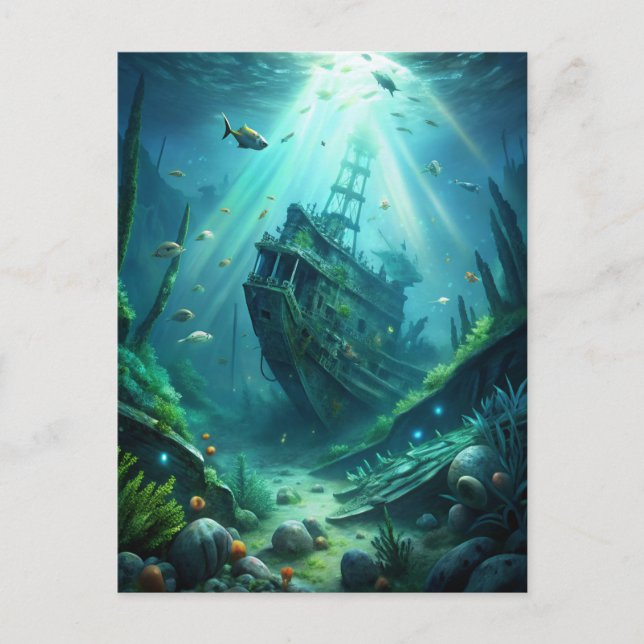 Cartão Postal Naufrágio (Frente)