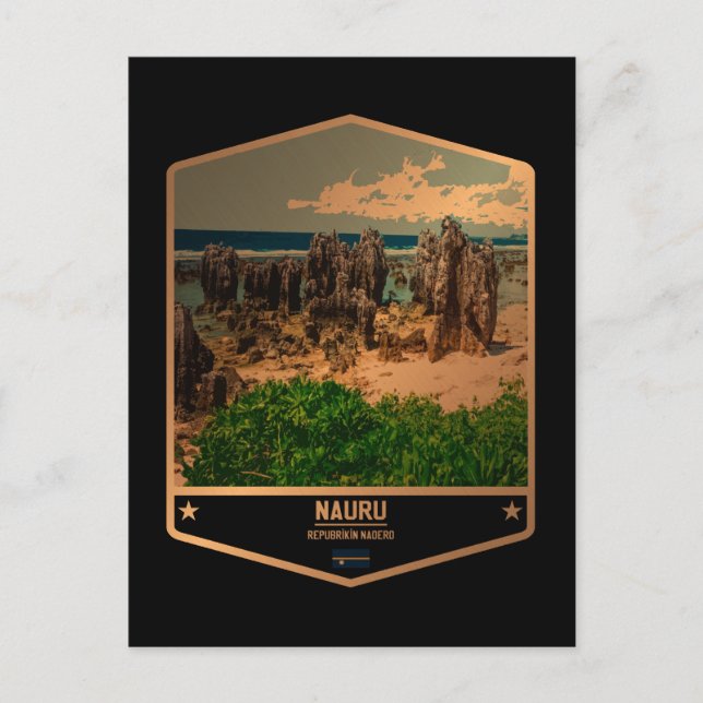 Cartão Postal Nauru (Frente)