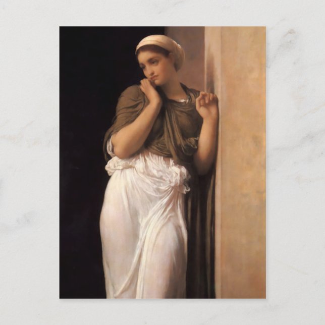 Cartão Postal Nausica em detalhes - Lord Frederick Leighton (Frente)