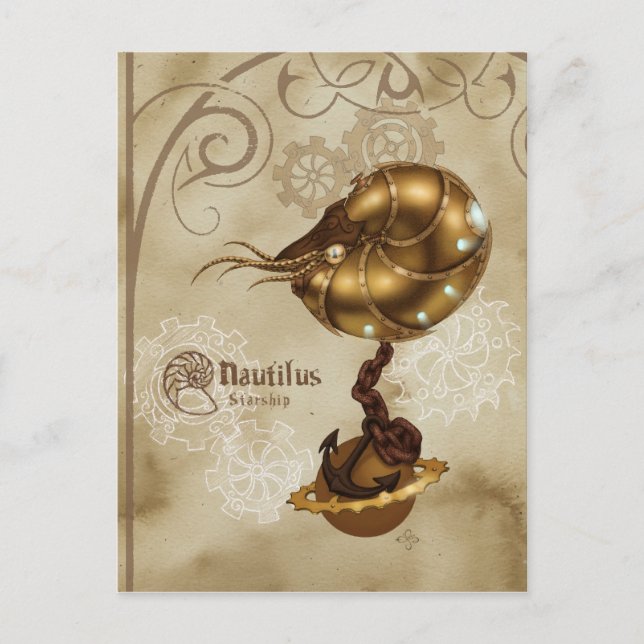 Cartão Postal Nautilus (Frente)