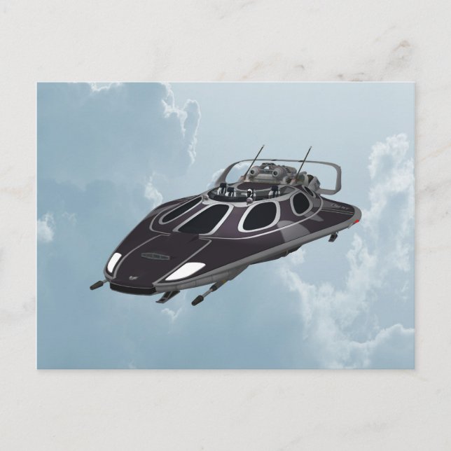 Cartão Postal Nave espacial (Frente)