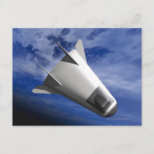 Cartão Postal Nave espacial imaginária