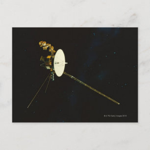 Cartão Postal Nave espacial no Espaço