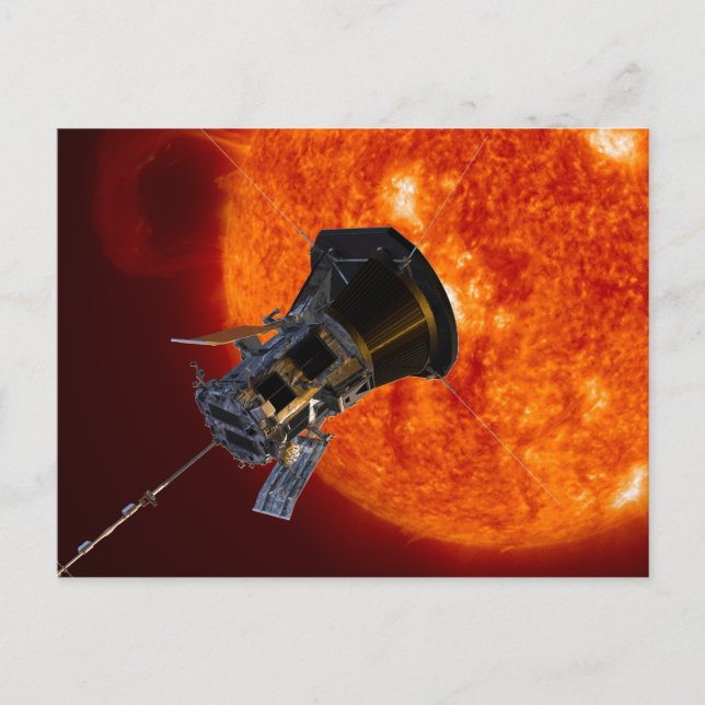 Cartão Postal Nave Espacial Parker Solar Probe (Frente)