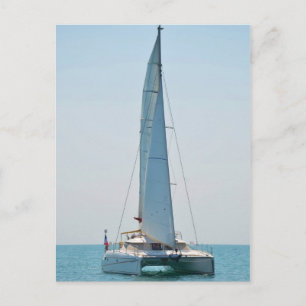 Cartão Postal Navegação Catamaran Clara