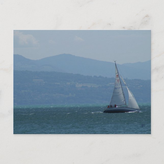 Cartão Postal navegando (Frente)